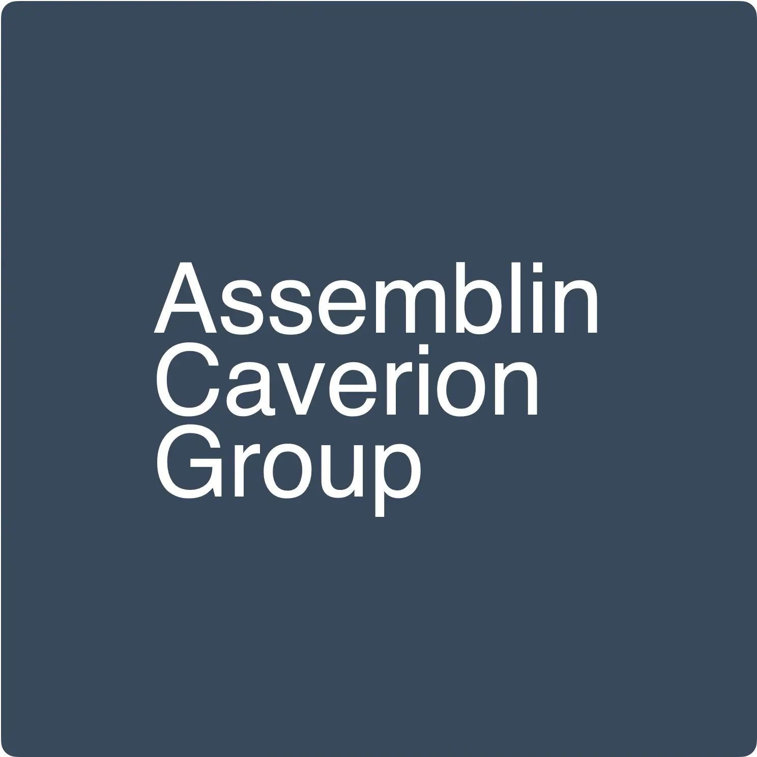 Assemblin Caverion Group logo